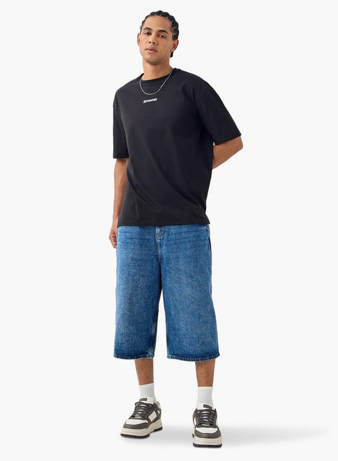 Starter Logo Print T-shirt with Short Sleeves - Image 2