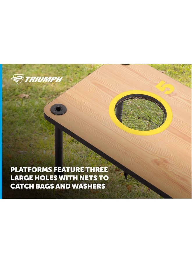 Triumph Sports 2-in-1 Bag Toss/ Washer Toss Combo - Includes 2 Game Platforms, 6 Toss Bags, 6 Washers, Medium - pzsku/Z234382BF1D08E2F78B57Z/45/_/1740982592/4062a24e-7762-41ea-993b-fb0e0de541de