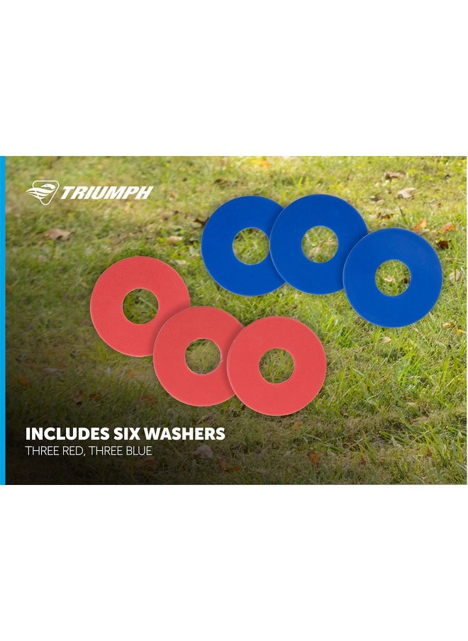 Triumph Sports 2-in-1 Bag Toss/ Washer Toss Combo - Includes 2 Game Platforms, 6 Toss Bags, 6 Washers, Medium - pzsku/Z234382BF1D08E2F78B57Z/45/_/1740982592/54bc8b9b-95d9-4b46-8955-30abc7085a1c