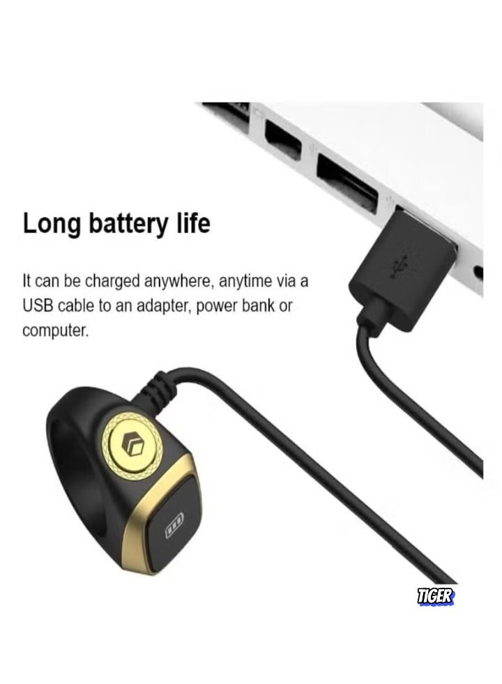 TIGER Bluetooth Quran Speaker with Smart Tasbih Zikr Ring, 20mm  Holy Wall Speaker, Bluetooth Al Quran Light Speaker, Wireless Quran Recitation, LED Lights, Perfect for Prayer, Zikr, and Islamic Ceremonies - Image 2