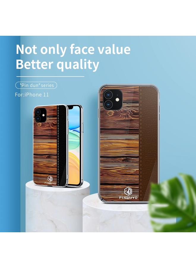 PINWUYO Case For iPhone 11 Pindun Series Slim 3D Call Flashing PC All-inclusive Waterproof Shockproof Protection Case - Image 3