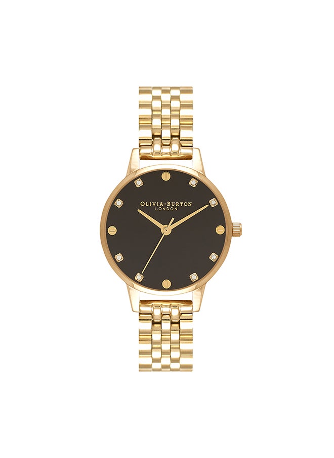 OLIVIA BURTON Women's Analog Round Shape Stainless Steel Wrist Watch OB16SE17 - 30 Mm  - Image 1
