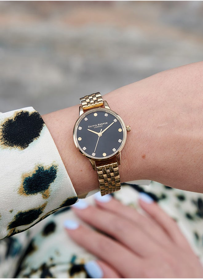 OLIVIA BURTON Women's Analog Round Shape Stainless Steel Wrist Watch OB16SE17 - 30 Mm  - Image 3