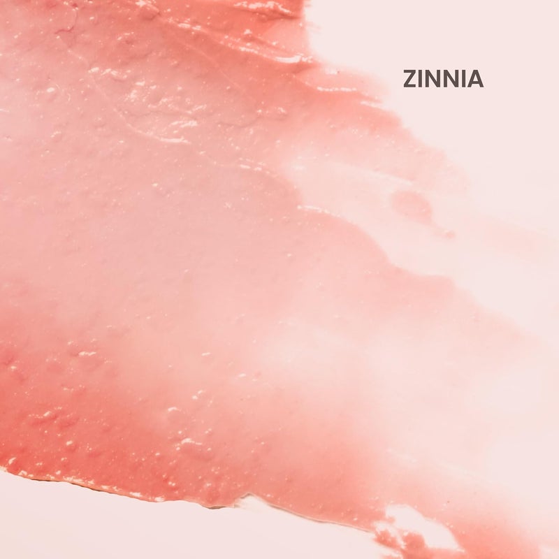 100% Natural Tinted Lip Balm, Zinnia with Shea Butter & Botanical Waxes - 1 Tube, Pack of 2 - Image 3