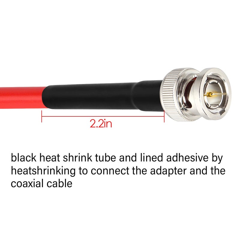 XRDS -RF 6FT SDI Cable - 75 Ohm RG59 BNC Male Cable for 4K 1080P 3G/6G HD SDI Camera Monitor Video Recorder SDI to HDMI Converter Splitter Security Camera - Image 4