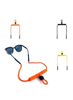 ماركة غير محددة أحزمة نظارات شمسية عائمة سلسلة نظارات holder رغوة حزام نظارات الرياضية حماية للنظارات حبل لانيارد متين وآمن ناعم للرجال والنساء رياضات مائية مغامرات في الهواء الطلق 3 قطع  - Image 1