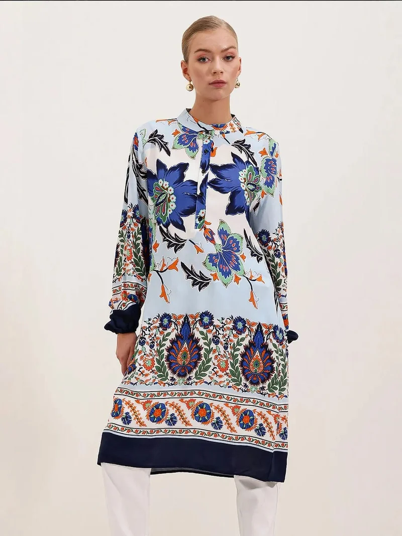 بيغ دارت فستان فيسكوز بنقوش