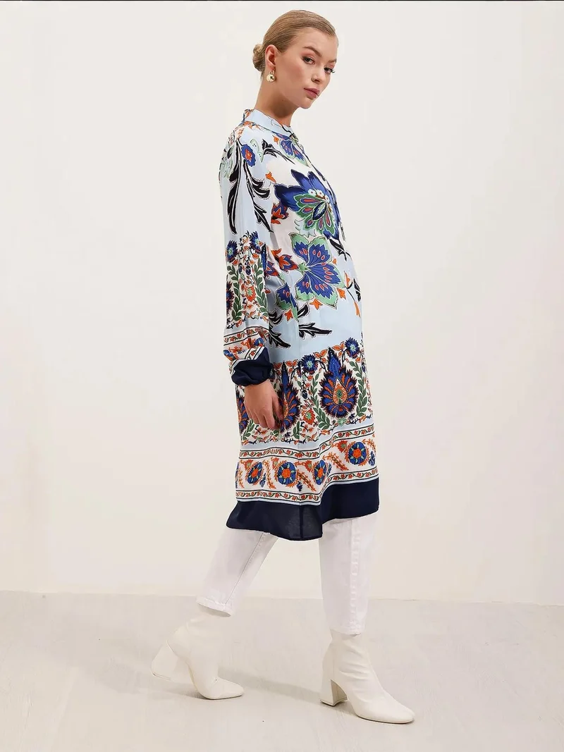 بيغ دارت فستان فيسكوز بنقوش