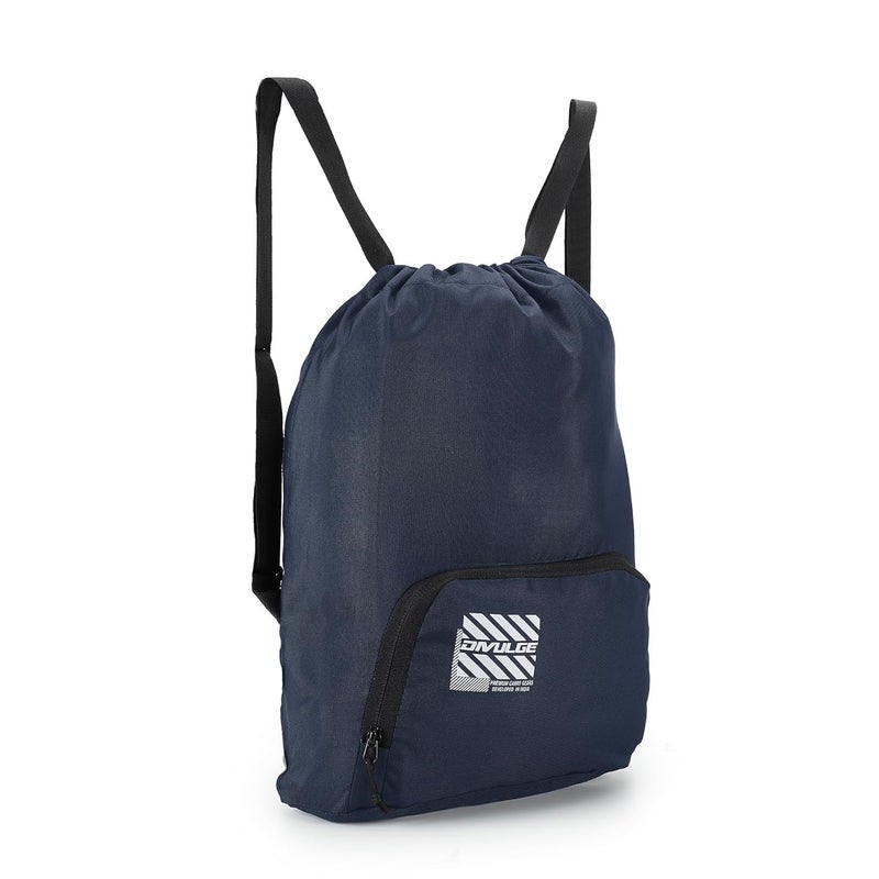 DIVULGE Punch Drawstring Daypack bag, Sports bag, Gym bags, Backpack 18 Liters With Zip pocket - Image 4