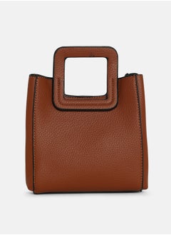 Haute Sauce Solid Zip Lock Regular Vegan Leather Hand Bag For Women  - Image 5
