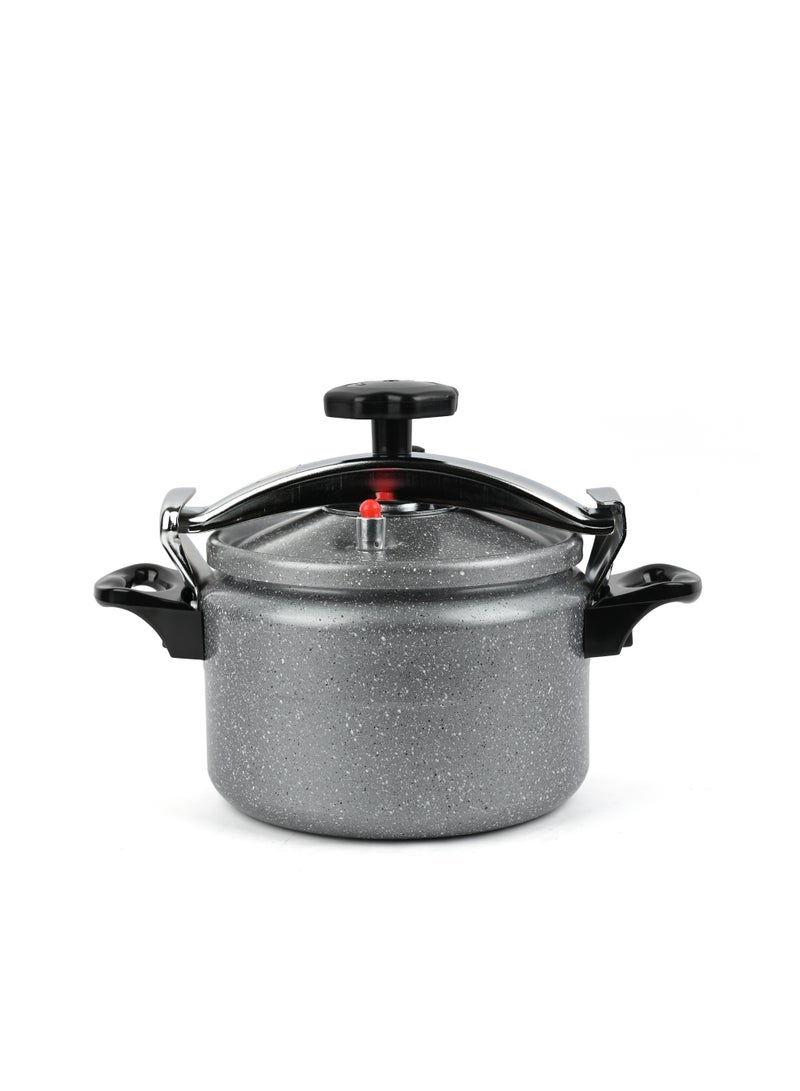 أولييرو قدر ضغط الومنيوم جرانيت للطهي السريع والفعال سعة 5 لترات - Image 2