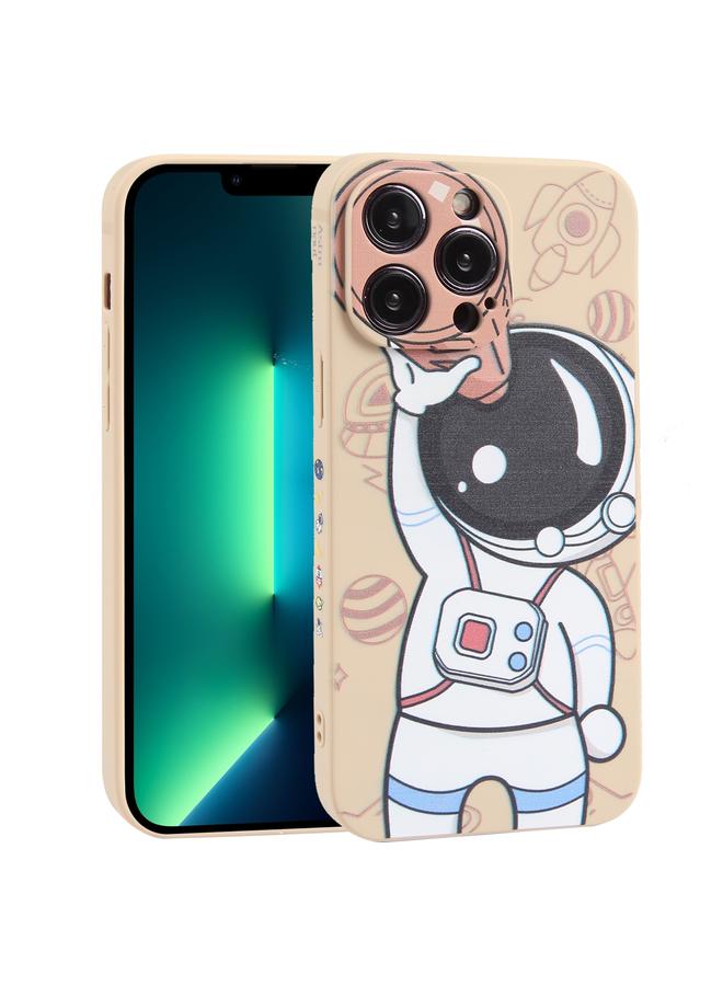 S-TOP Case For iPhone 13 Pro Spaceman Binoculars Phone Case - Image 1
