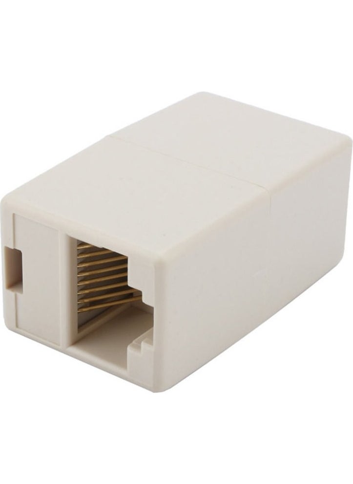 Alfais - 4438 Ca55 6 Cable Splicer Extension Extender Rj45 Joint Combiner Ara Adsl - Image 1