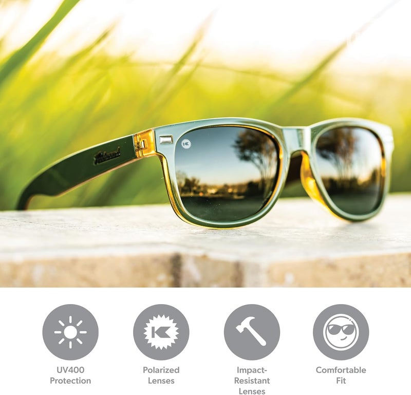 Knockaround Fort Knocks Polarized Sunglasses for Men & Women - UV400 Protection - Image 2