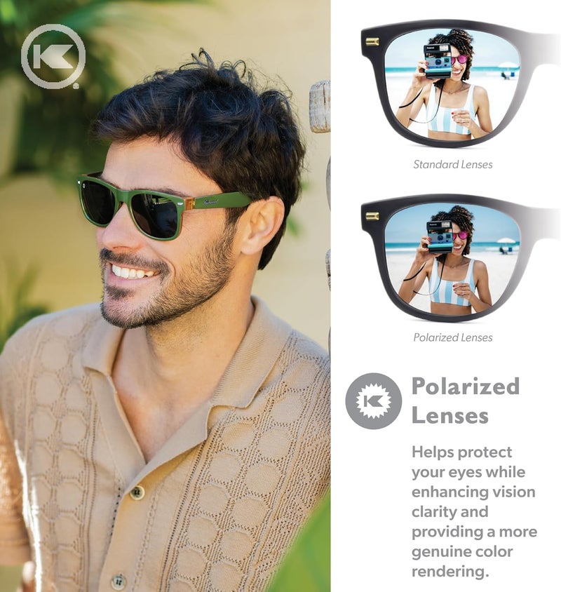 Knockaround Fort Knocks Polarized Sunglasses for Men & Women - UV400 Protection - Image 4