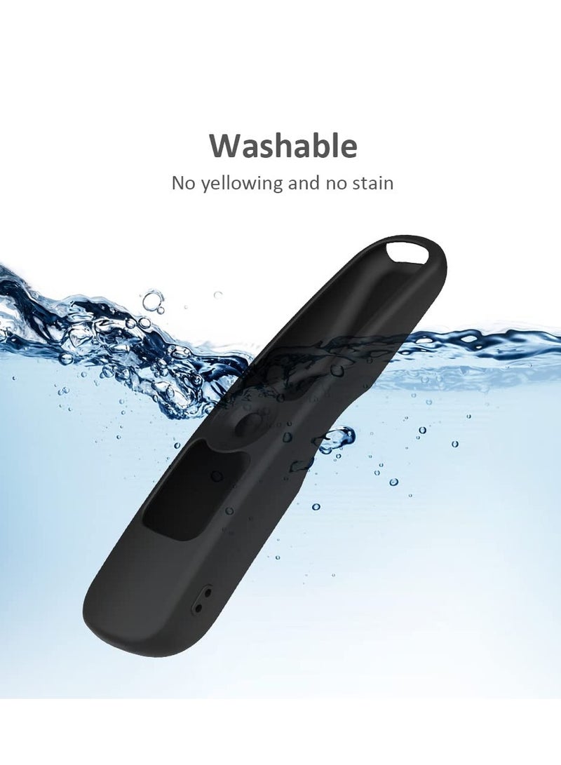 اليشمك إل جي an-mr21ga / an-mr21wc ماجيك التحكم عن بعد 2021 الأسود مؤسسة حماية سيليكون مع الحبل استبدال السكن - Image 5