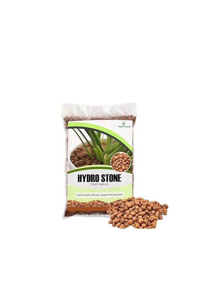 Lecca Balls/Expanded Clay Pebbles Grow Media/Drainage Rocks for Potted Plants,Aquaponic,Aquarium,8-14mm Leca Balls for Hydroponics, Hydrostone for Plants Sizes May Vary (1KG)