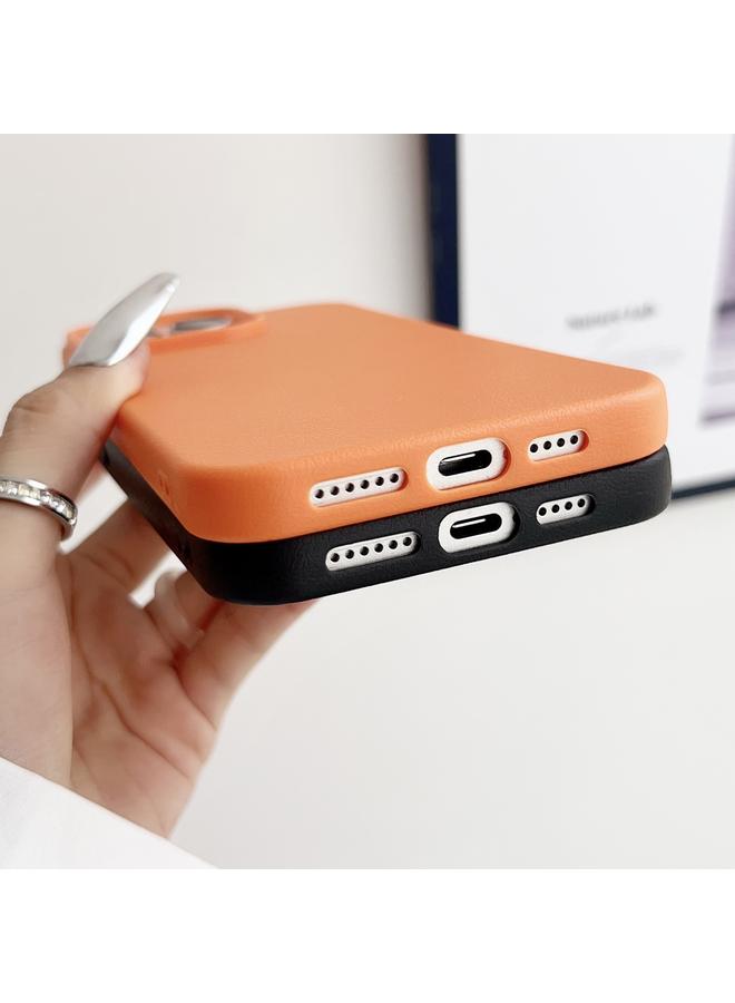 S-TOP Case For iPhone 15 Plus Leather Texture TPU Full Coverage Phone Case - Image 4