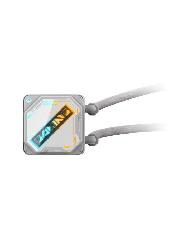GIGABYTE GAMING 240 ICE Liquid CPU Cooler GP GIGABYTE GME240I 2 FAN -WHITE - Image 4