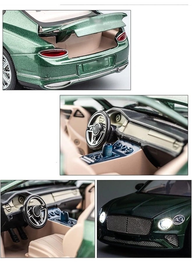 TOY GARDEN Diecast Car High Simulation Diecast Alloy Car Model Sound Light Toy Kid Birthday Present 1:24 For Bentley For Continental GT  - Image 3