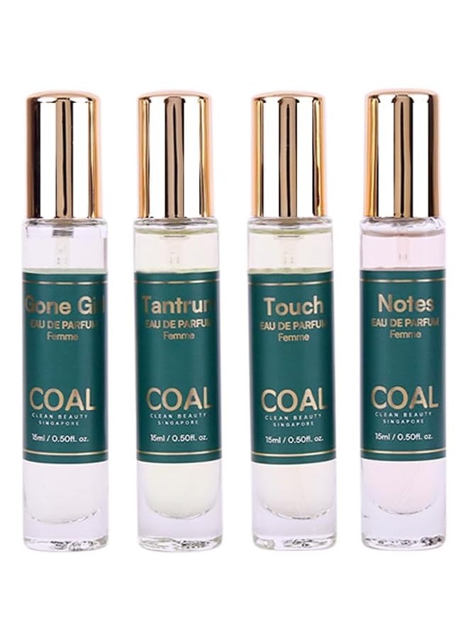 كول كلين بيوتي - عطر فاخر للنساء، عبوة سفر للنساء، ماء عطر مع روائح الفواكه والأزهار المنعشة والشرقية الخشبية، يناسب كل مزاج، عطر يدوم طويلاً للنساء 15 مل - Image 1