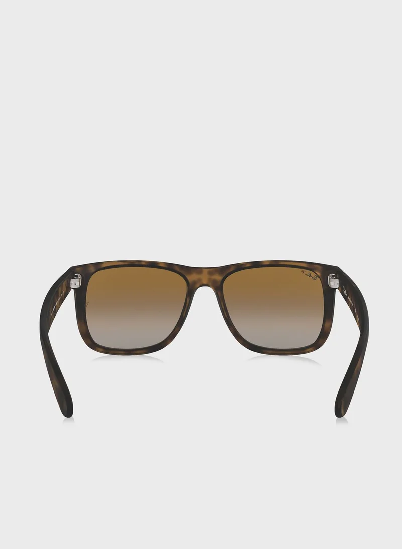 Ray-Ban 0RB4165 Justin Square Sunglasses