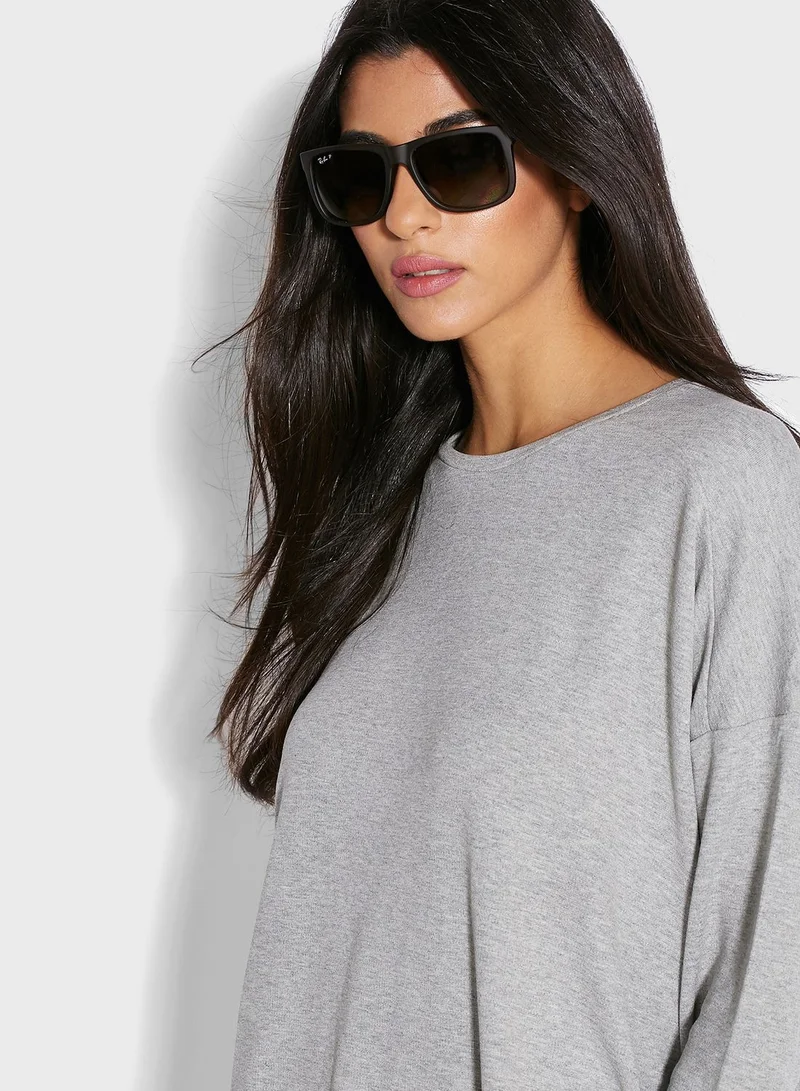 Ray-Ban 0RB4165 Justin Square Sunglasses