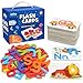 BenBen Alphabet Flash Cards 52 Upper and Lowercase Wooden Letters 26 Flashcards Montessori ABC Learning Toys for Kids Ages 35 Preschool Learning Activities Matching Game Puzzles - Image 2