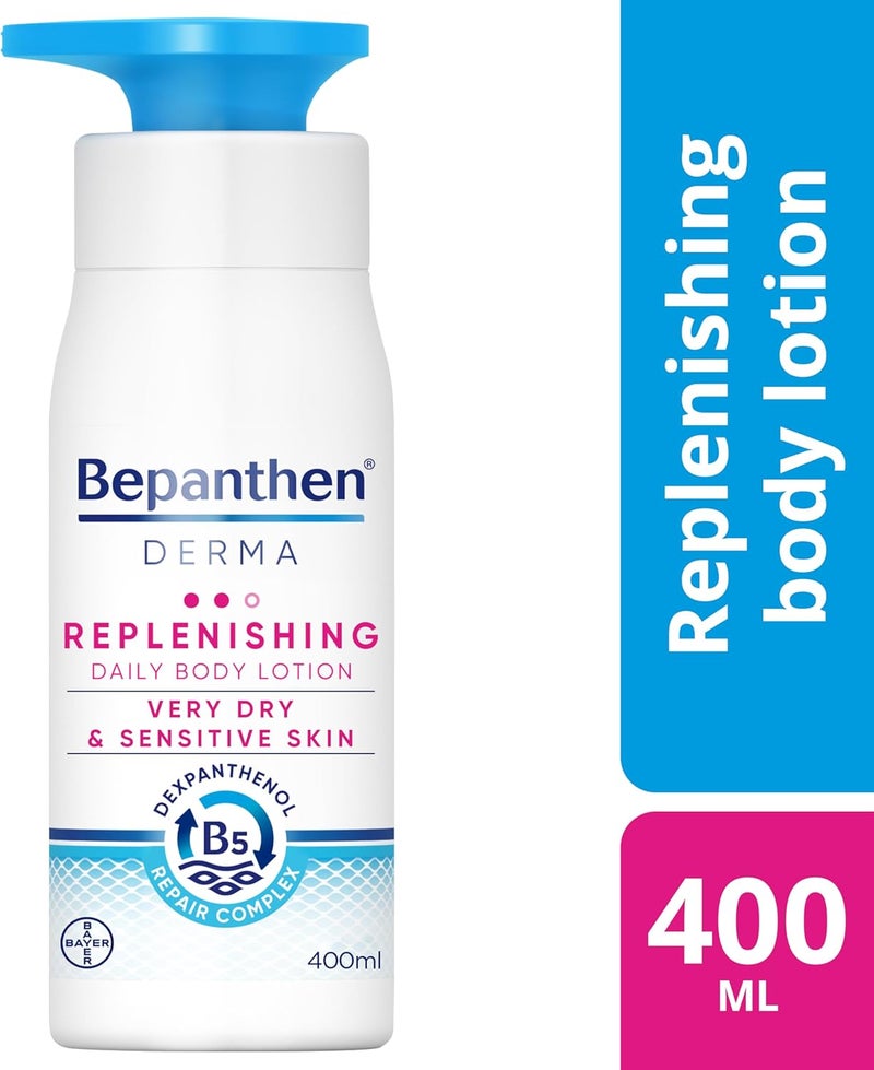 بيبانثين Derma Replenishing Daily Body Lotion 400 ml Bottle - Image 2