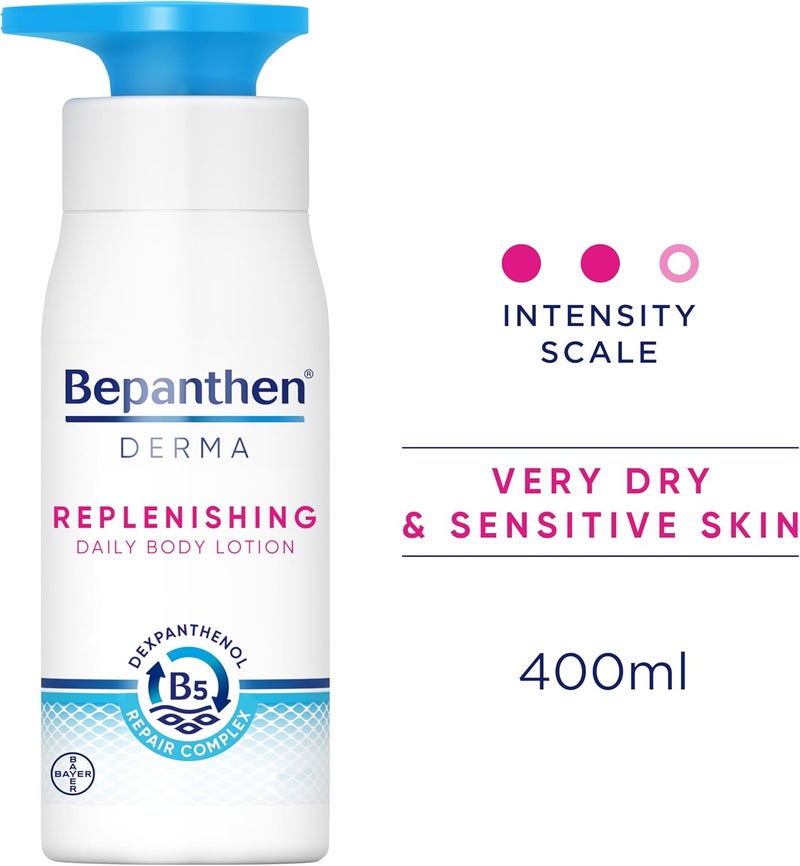 بيبانثين Derma Replenishing Daily Body Lotion 400 ml Bottle - Image 3