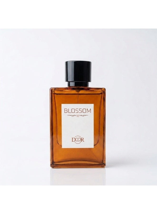 DOORSCENT Blossom by Doorscent Women's Perfume 50ml, Eau de Parfum, Fruity Floral Fragrance with Strawberry, Blackberry & Jasmine, Amber & Woody Notes - Image 1