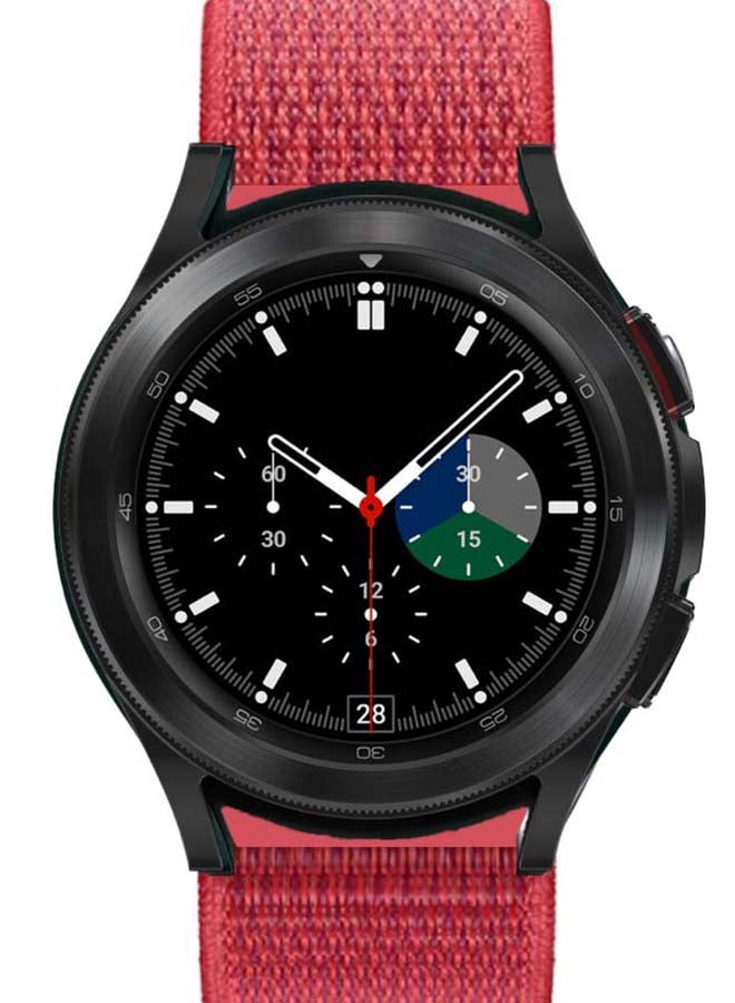 Perfii Replacement Band For Samsung Galaxy Watch4 Red - Image 2