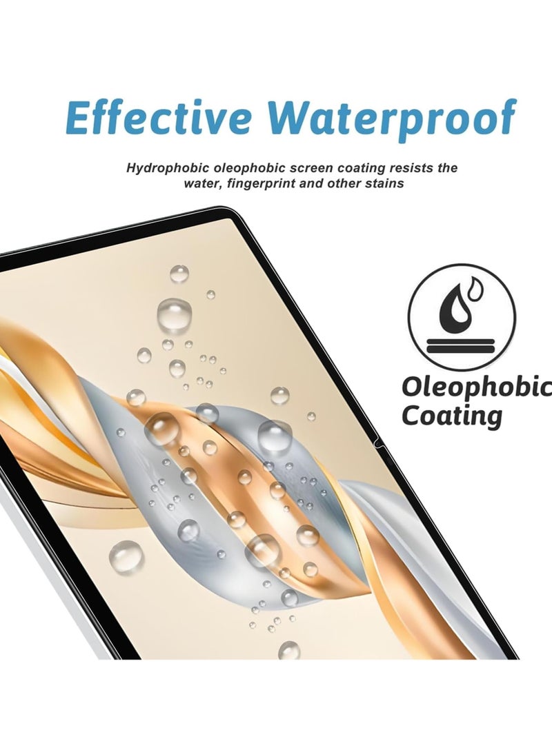 جهاز Honor Pad X9A واقي شاشة، واقي شاشة من الزجاج المقوى عالي الوضوح، مقاوم للخدش، خالٍ من الفقاعات، شفافية عالية، واقي شاشة يعمل باللمس رقيق جهاز Honor Pad X9A - Image 3