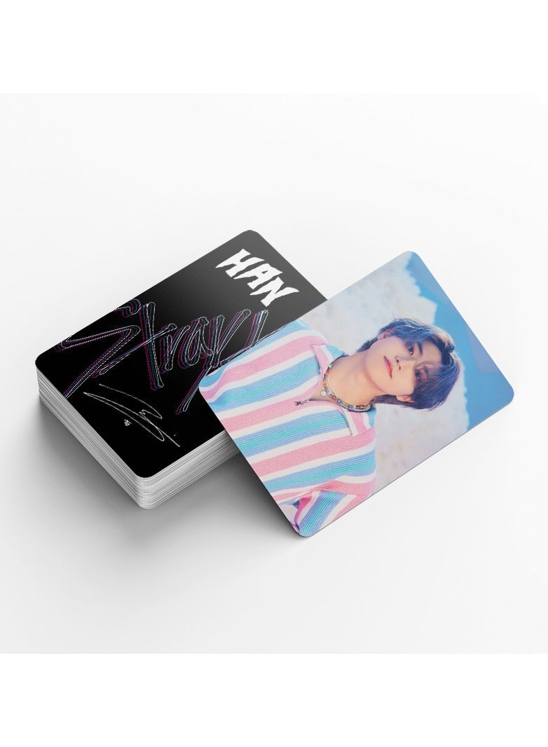 EHOME 92Pcs Stray Kids Member HAN Personal Lomo Card And Sticker - Image 5