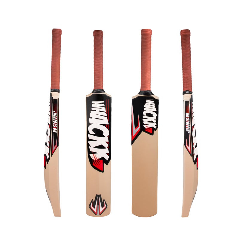 Whackk Bisque Cricket Bat Size 5 Premium Hard Plastic Fiber Tennis Cricket bat/Turf LightweightTournament Standard Size 5 Kids Above 8 Years (White) - Image 5