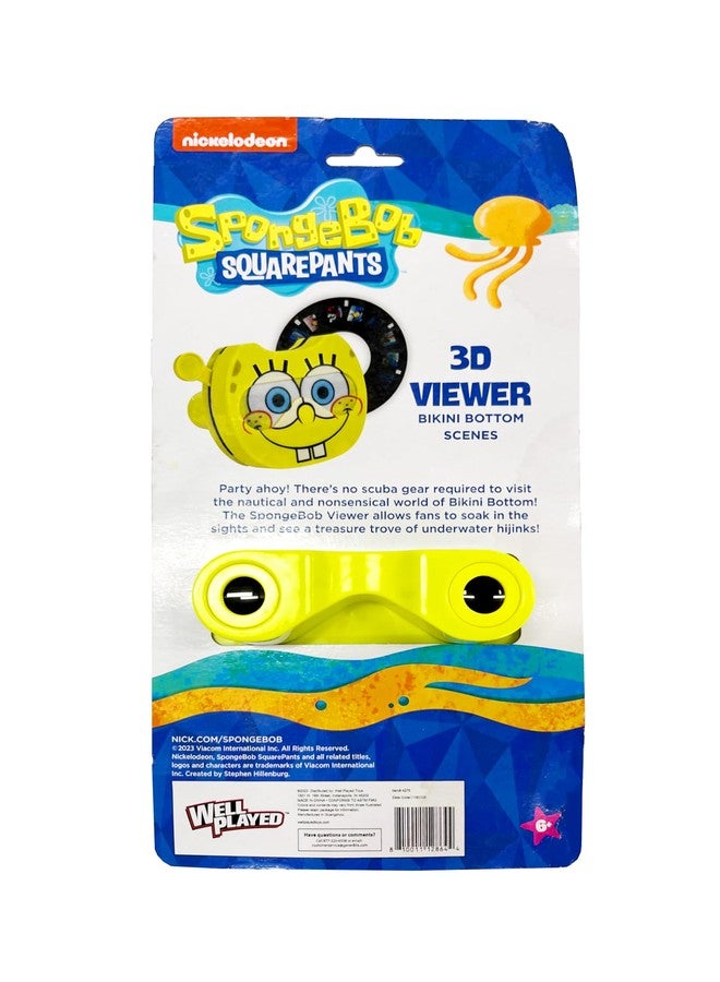 Well Played Spongebob Squarepants 3D Viewer - Interactive Toy for Kids Fun & Entertaining Viewfinder for Spongebob Fans - Ages 6 - Image 4