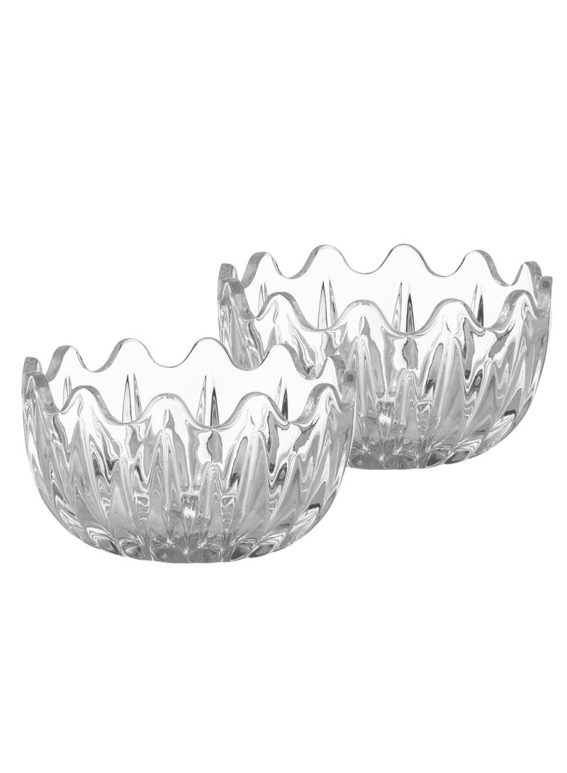 دانيا علبة حلويات و المكسرات و الشوكولاته من الزجاج الصافي و متعددة الاستخدام - Image 3