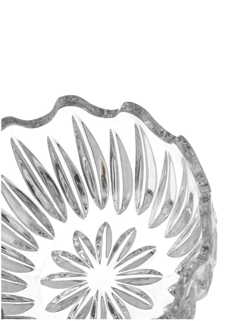 دانيا علبة حلويات و المكسرات و الشوكولاته من الزجاج الصافي و متعددة الاستخدام - Image 4