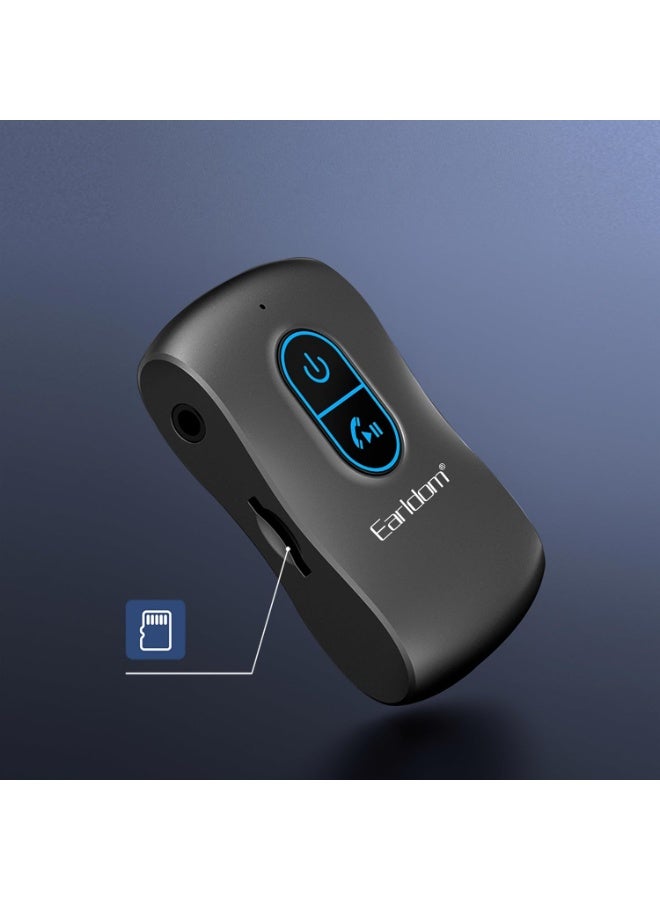 Earldom Bluetooth 5.3 AUX Adapter – 3-in-1 Plug & Play Wireless Car Audio Receiver, Hands-Free Calling, 3.5mm AUX Bluetooth Dongle for Car, Speaker, Home Stereo, Headphones - Image 4