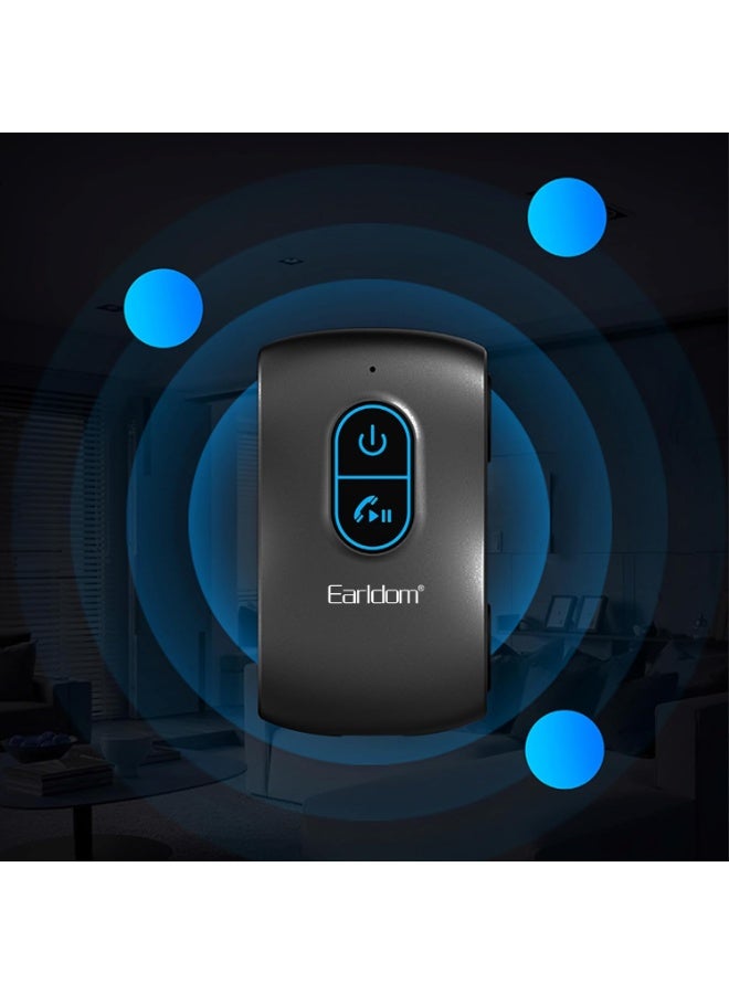 Earldom Bluetooth 5.3 AUX Adapter – 3-in-1 Plug & Play Wireless Car Audio Receiver, Hands-Free Calling, 3.5mm AUX Bluetooth Dongle for Car, Speaker, Home Stereo, Headphones - Image 2