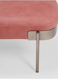 AL HUZAIFA FURNITURE Battista Bench, Full Grain Leather With Attached Small Table  - Image 4