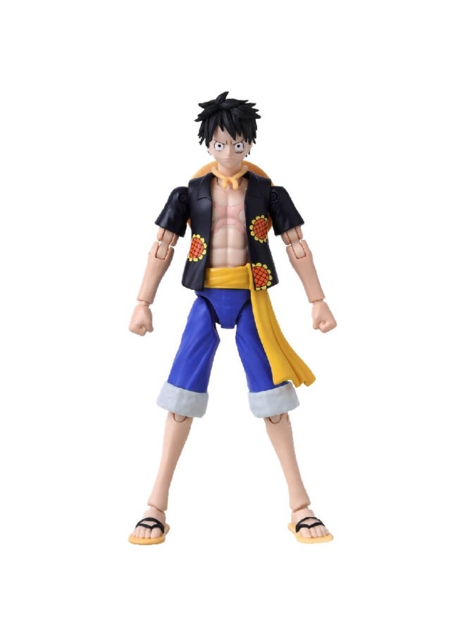 Bandai - Bandai Anime Heroes One Piece Monkey D. Luffy Dress Rosa Action Figure (16.5 cm) - Image 1