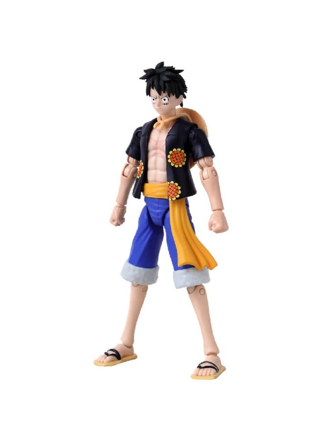 Bandai - Bandai Anime Heroes One Piece Monkey D. Luffy Dress Rosa Action Figure (16.5 cm) - Image 1