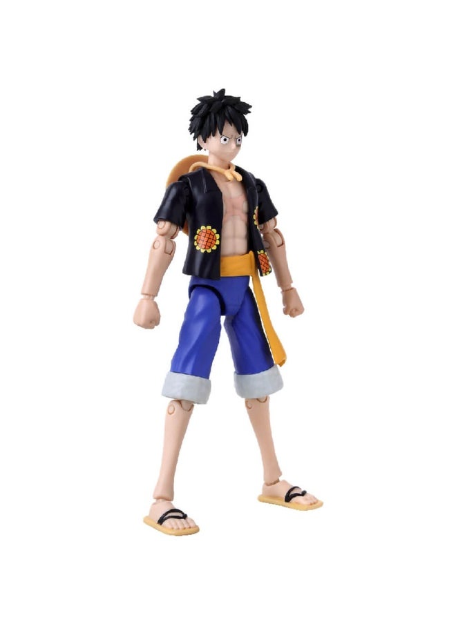 Bandai - Bandai Anime Heroes One Piece Monkey D. Luffy Dress Rosa Action Figure (16.5 cm) - Image 1