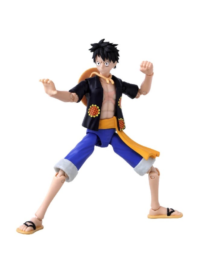 Bandai - Bandai Anime Heroes One Piece Monkey D. Luffy Dress Rosa Action Figure (16.5 cm) - Image 1