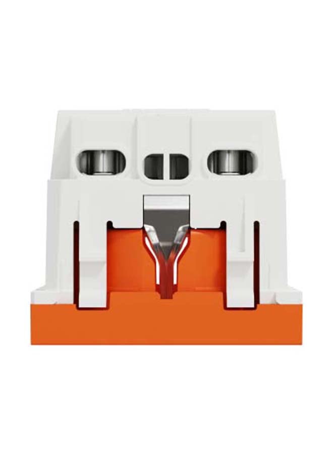 Schneider New Unica shoko socket, 16 amp , Orange - Image 3