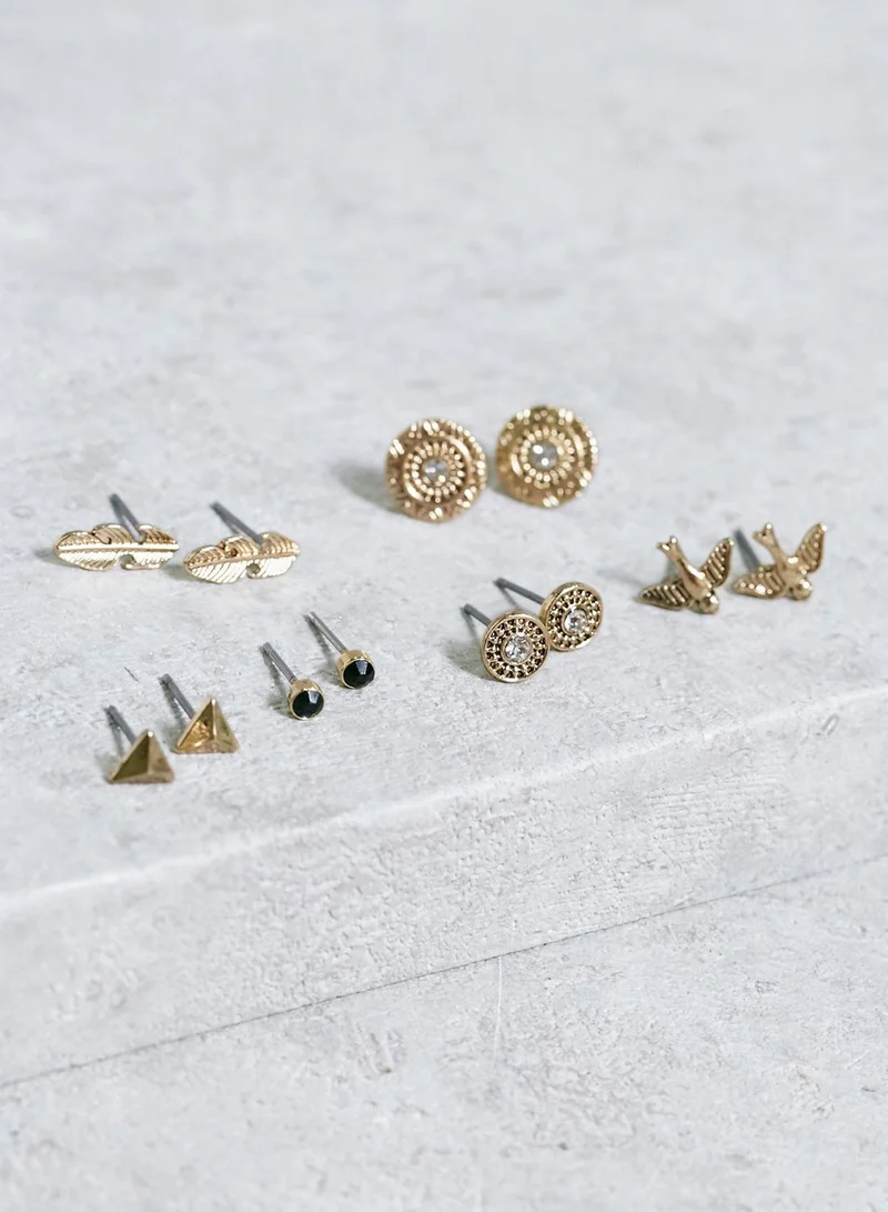 CALL IT SPRING Set Of 6 Abenan Earring