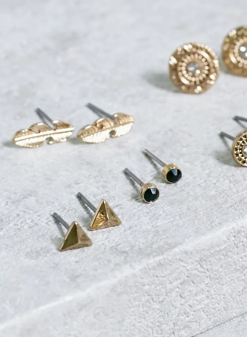 CALL IT SPRING Set Of 6 Abenan Earring