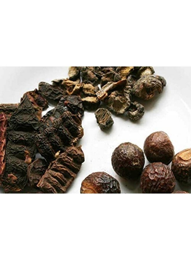 AnNafi® Amla Reetha Shikakai Pods (MIXED) | Dry Whole Herbs Mix for Hair Wash, Shine & Conditioning | 100% Natural Organic Herbal Hair Care Combo Pack | Pack of Aritha/Soapnut + Indian Gooseberry + Acacia Concinna (500grams) - Image 3