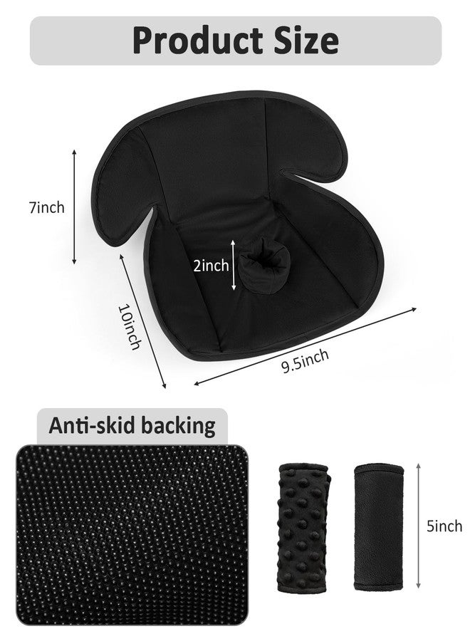WINGHENLEE Baby Piddle Pad Car Seat Liner, Potty Training Seat Protector, Waterproof Soft Potty Training Cover for Carseat, Stroller, Highchair, Toilet Training for Infant Newborn, Anti-Slip Backing, Black - Image 2